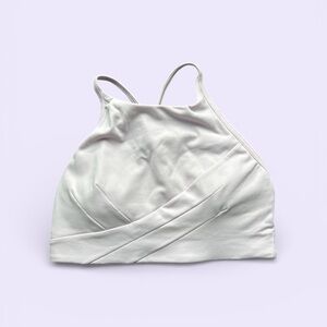 LULULEMON *NWT* Flow Y Wrap-Front High-Neck Bra 6 Meadowsweet Pink